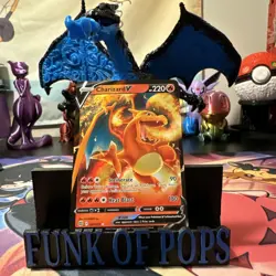 Pokemon TCG Charizard V Sword & Shield: Brilliant Stars 017/172 Holo Ultra Rare - Image 1