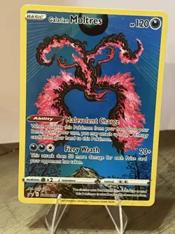 😻 Pokemon GALARIAN MOLTRES * SWSH284 Sword & Shield Black Star Promo Holo - Image 1