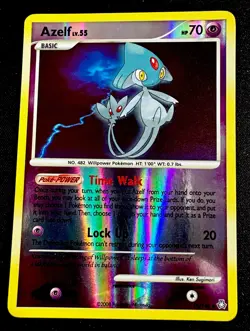 Azelf 19/146 LP Pokemon Legends Awakened Reverse Holo Rare Light Play - Image 1