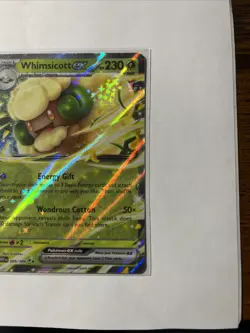 Pokemon TCG Whimsicott EX 005/086 White Flare Double Rare Holo Card NM Condition - Image 3