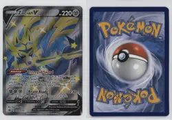 Zacian V (Shiny) Pokemon Sword & Shield Black Star #SWSH292 - Image 3