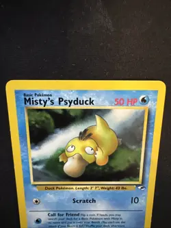 Pokemon TCG: Gym Heroes Misty's Psyduck Uncommon Card 54/132 - Image 2