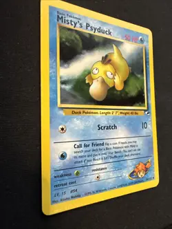 Pokemon TCG: Gym Heroes Misty's Psyduck Uncommon Card 54/132 - Image 5