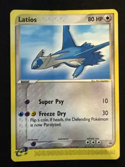 Pokemon Latios 015 Black Star Promo Non-Holo Card E-Series 2003 Nintendo - Image 1