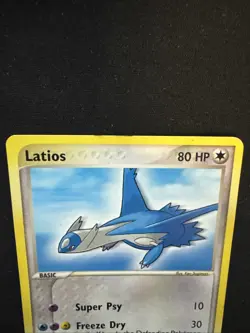 Pokemon Latios 015 Black Star Promo Non-Holo Card E-Series 2003 Nintendo - Image 2