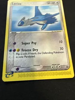 Pokemon Latios 015 Black Star Promo Non-Holo Card E-Series 2003 Nintendo - Image 3