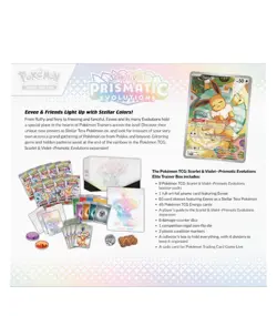 Pokemon TCG Scarlet Violet Prismatic Evolutions Elite Trainer Box ETB - Image 3