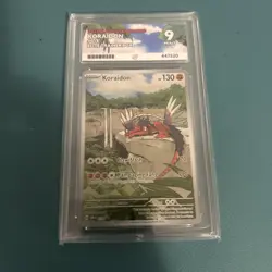 Pokemon Koraidon TCG Scarlet&Violet SVP014 Holo Promo Ace 9 - Image 2