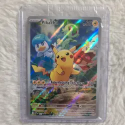 Pokemon TCG Pikachu SVP 027 Paldea Evolved Black Star Promo New Sealed - Image 1