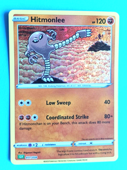 POKEMON CLASSIC COLLECTION HITMONLEE CLV 011/034 HOLO SET FRESH CLEAN SHARP - Image 1