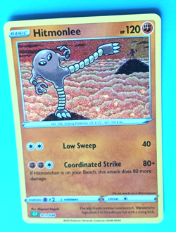 POKEMON CLASSIC COLLECTION HITMONLEE CLV 011/034 HOLO SET FRESH CLEAN SHARP - Image 2