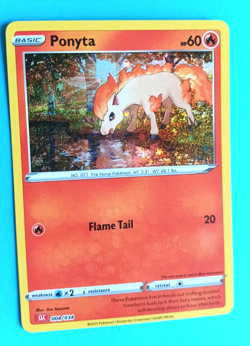 POKEMON CLASSIC COLLECTION PONYTA CLC 004/034 HOLO SET FRESH CLEAN SHARP - Image 1