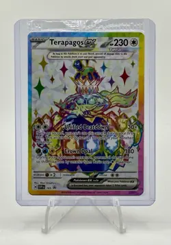 Pokemon TERAPAGOS ex #165 SVP Black Star Promo NM-Mint SEALED - Image 1