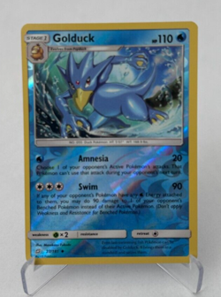 Golduck Pokemon Sun & Moon - Team Up 27/181 Reverse Holo Uncommon - Image 1