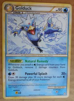 Golduck 22/102 Rare Non-Holo Triumphant Set Pokemon Card NM - Image 1