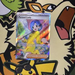 Pokemon Parasol Lady 238/182 Sv04: Paradox Rift Holo - Image 1