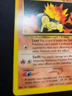 CYNDAQUIL - 56/111 - NEO GENESIS - POKEMON CARD - LP - Image 2