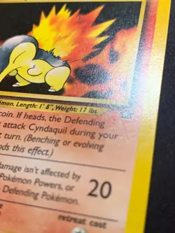 CYNDAQUIL - 56/111 - NEO GENESIS - POKEMON CARD - LP - Image 3