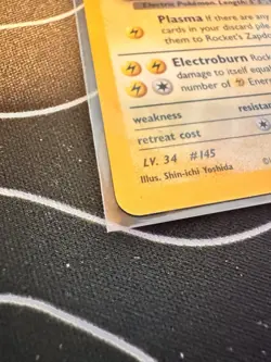 Pokemon TCG Rocket's Zapdos #15/132 Celebrations: Classic Collection Holo Bleed - Image 3