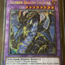 Thunder Dragon Colossus SOFU-EN037 Soul Fusion 1st Edition - Image 2