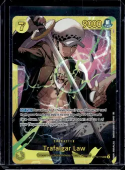 One Piece Card Game's Royal Blood Trafalgar Law #OP10-119 - Image 1
