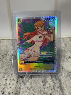 One Piece Nami OP08-106 SR Art Tribute Two Legends English Edition NM - Image 1
