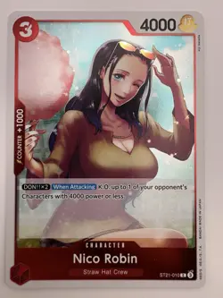 Nico Robin ST21-010 EX: Gear 5 One Piece CCG - OP Holo Foil M/NM - Image 1