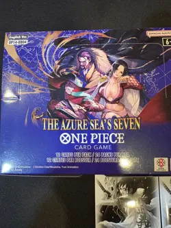 One Piece Op-14 Booster Box with promo unsealed - Image 1