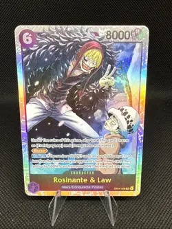 Rosinante & Law | EB04-038 | One Piece | The Azure Sea's Seven | Foil - Image 1