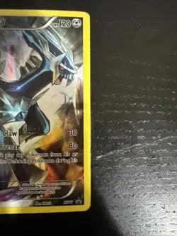 (MP) Dialga #XY77 2015 Pokemon XY Black Star Promo Card Full Art - Image 2