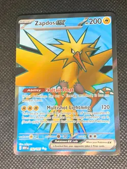Zapdos ex 192/165 - S&V 151 Pokemon Card - NM - Image 1