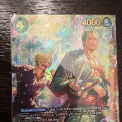 One Piece Card Game PRB02-006 Roronoa Zoro SP - Image 4