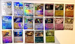 Pokemon Card Lot , Holo, Reverse, Masterball, Poke-ball, 170 Code Cards Look - Image 2
