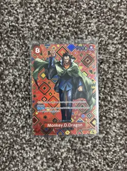 One Piece Card Game Monkey D. Dragon OP07-015 SR SP New Emperor - Image 1