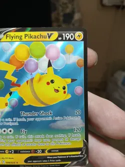 Pokemon Celebrations 25th Anniversary Flying Pikachu v Card 006/025 - Image 4