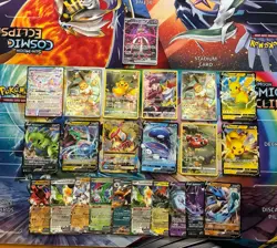 Pokemon Card Lot Full Art Alt Art Fire Pikachu Eevee Tyranitar Rayquaza Sylveon - Image 1