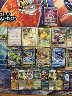 Pokemon Card Lot Full Art Alt Art Fire Pikachu Eevee Tyranitar Rayquaza Sylveon - Image 3