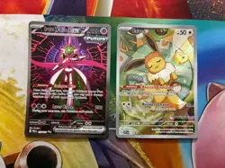 Pokemon Card Lot Full Art Alt Art Fire Pikachu Eevee Tyranitar Rayquaza Sylveon - Image 5