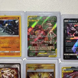 Pokemon Card Lot Of 10 GX, Trainer, Vmax Holos - Image 3