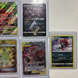 Pokemon Card Lot Of 10 GX, Trainer, Vmax Holos - Image 4