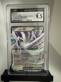 CGC 9 Pokemon TCG Lugia ex Trading Card Game Classic 017/034 CGC 9.5 Mint - Image 1