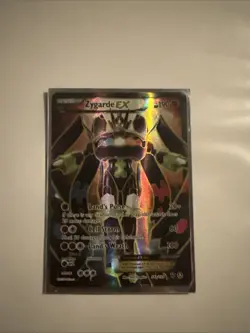 Zygarde EX Full Art Holo Rare Pokemon Card TCG Alternate 054a/124 - Image 1