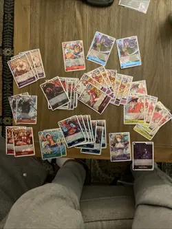 ONE PIECE TCG Lot Prb02 Exclusive Cards Sr/r NM ENGLISH AS SHOWN 44X - Image 1