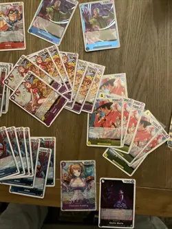 ONE PIECE TCG Lot Prb02 Exclusive Cards Sr/r NM ENGLISH AS SHOWN 44X - Image 2