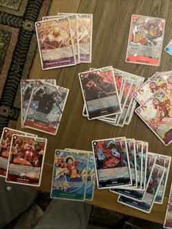 ONE PIECE TCG Lot Prb02 Exclusive Cards Sr/r NM ENGLISH AS SHOWN 44X - Image 3