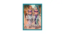One Piece TCG Official Card Sleeves Nami Vivi Store Edition Sealed US SELLER - Image 2