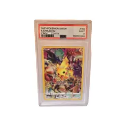 Pokemon Pikachu TCG Card Crown Zenith Holo Secret Rare 160/159 PSA 9 Mint - Image 1