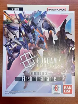 Gundam Card Game ST07 Celestial Drive & ST08 Flash of Radiance Starter Deck ENG - Image 4