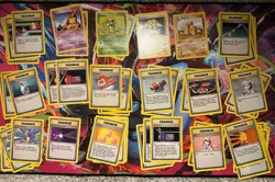Vintage Pokemon Card Lot WOTC base set 180 cards - Image 3