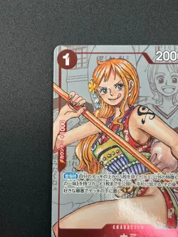 [NM] Nami ONE PIECE Card Game Japanese OP01-016 Girls Edition Parallel R 10J41 - Image 4